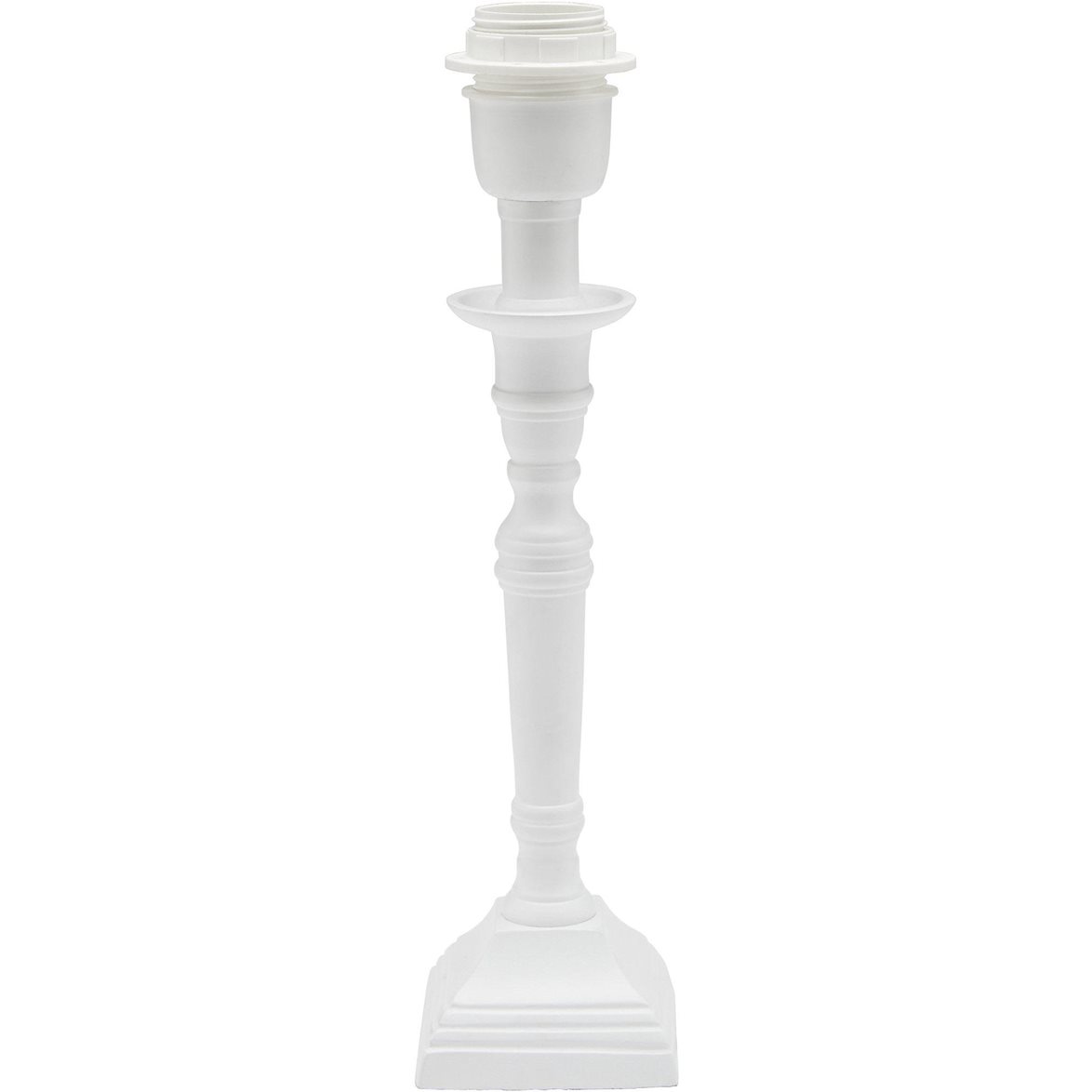 Salong Lampfot, Vit 33cm