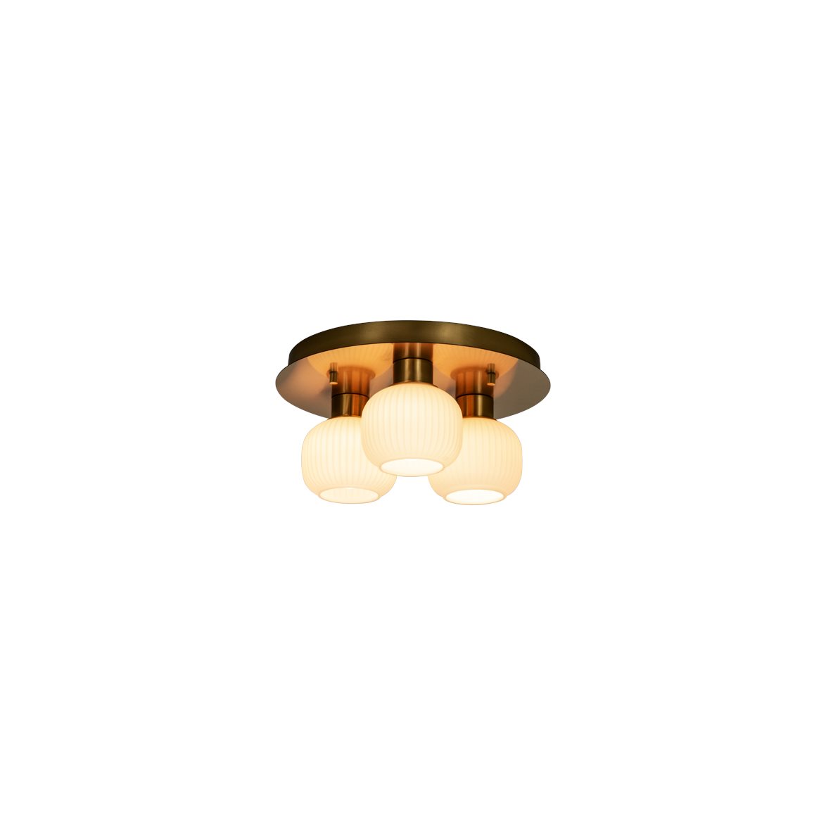 MESSINA plafond matt mässing