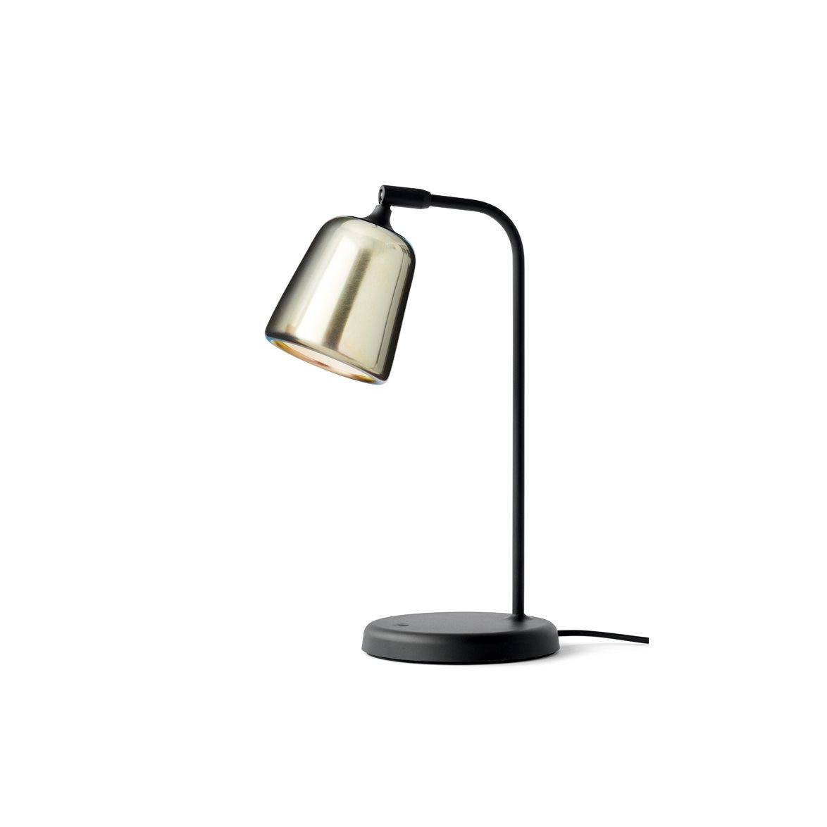 Material bordslampa, Yellow Steel