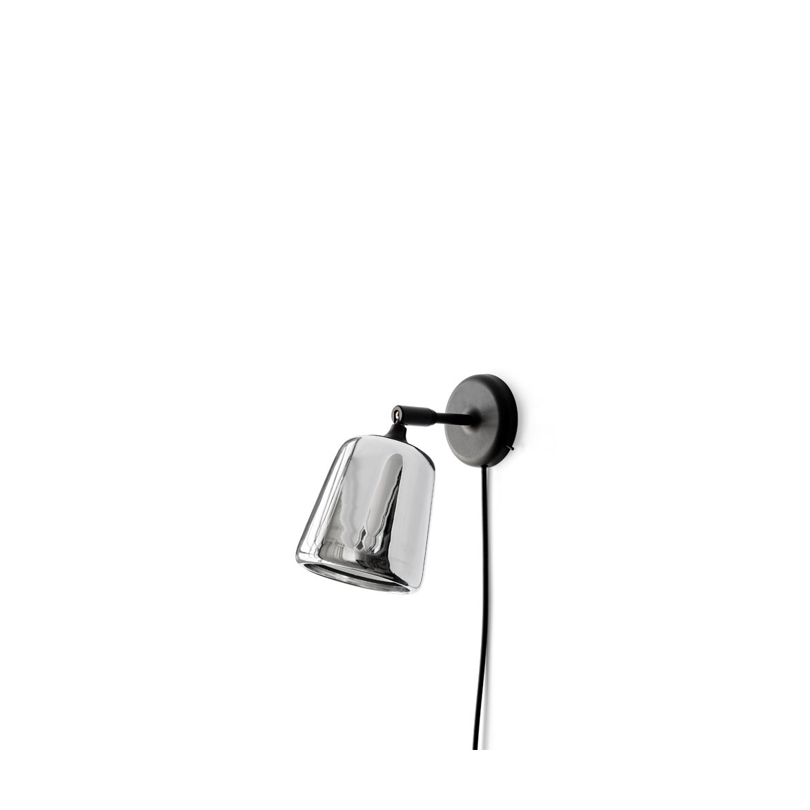 Material vägglampa, Stainless Steel