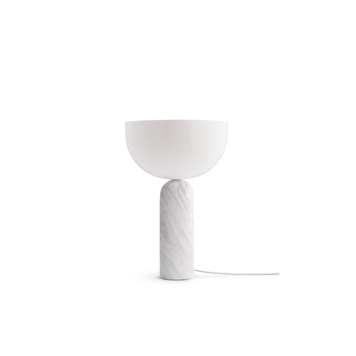 Kizu bordslampa, White Marble, Large