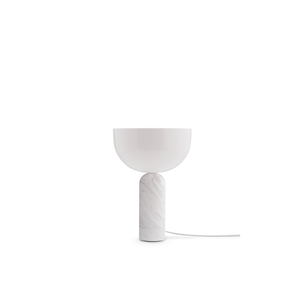 Kizu bordslampa, White Marble, Small
