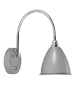 Smögen Vägglampa, grå