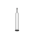 Bottle golvlampa svart struktur