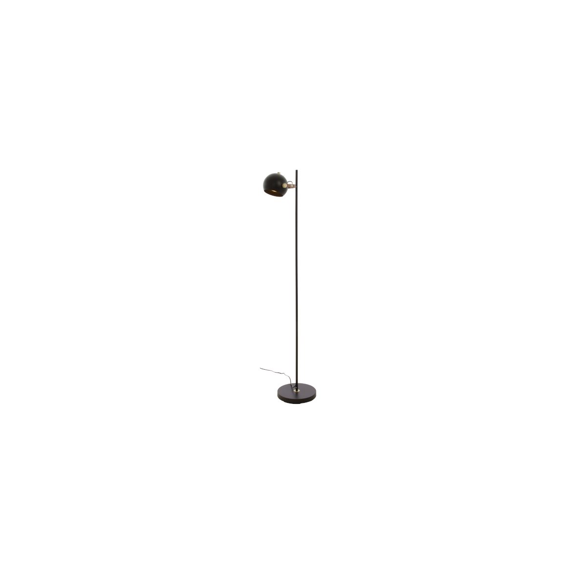 BOW golvlampa., 1-arm, svart