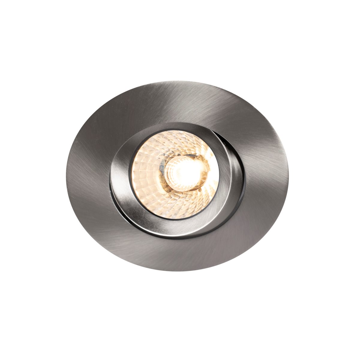 Downlight Comfort G3 Tilt Borstad Stål 3000K