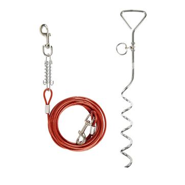 Flamingo Tjuderstolpe med vajer 7,5m