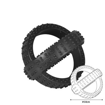 Flamingo Hundleksak gladiator crossball M