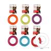 Flamingo Hundleksak gummiring 9cm