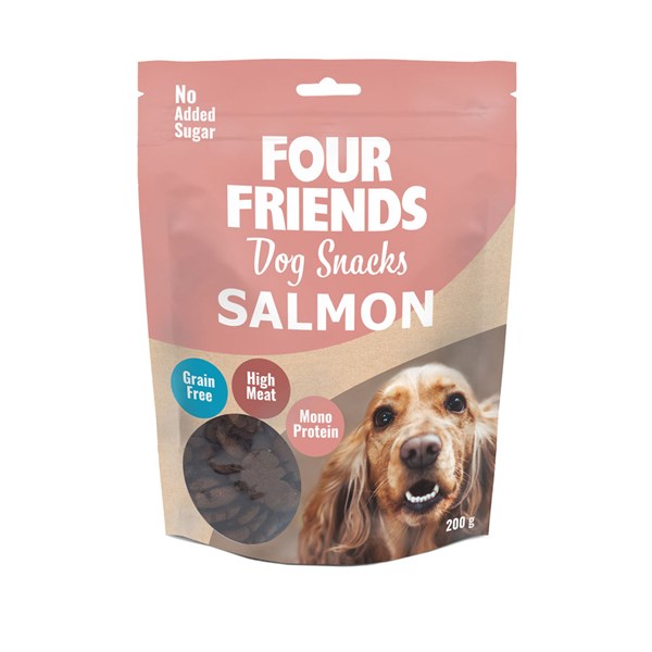 FourFriends Snacks Salmon 200g