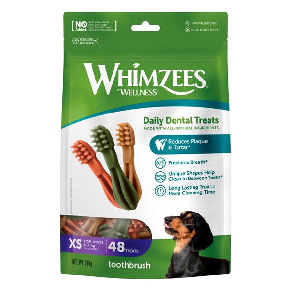 Whimzees Tandborste XS 48 st