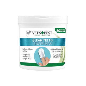 Vets Best Fingertutor för tandrengöring 50st