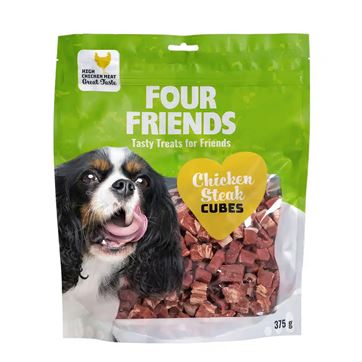 FourFriends Chicken Steak Cubes 375g