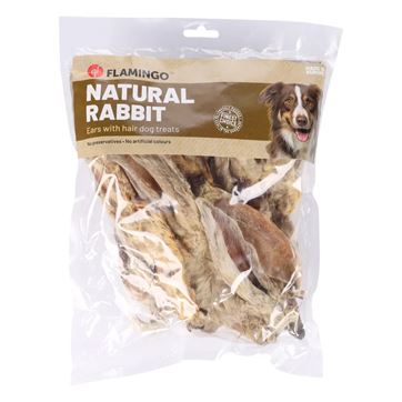 Nature Kaninöron med päls 200g