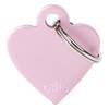My Family ID-bricka Hjärta Liten Rosa