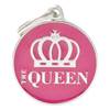 My Family ID-bricka cirkel The queen