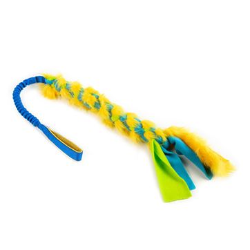 Zayma Bungee fleecefläta med konstpäls XL