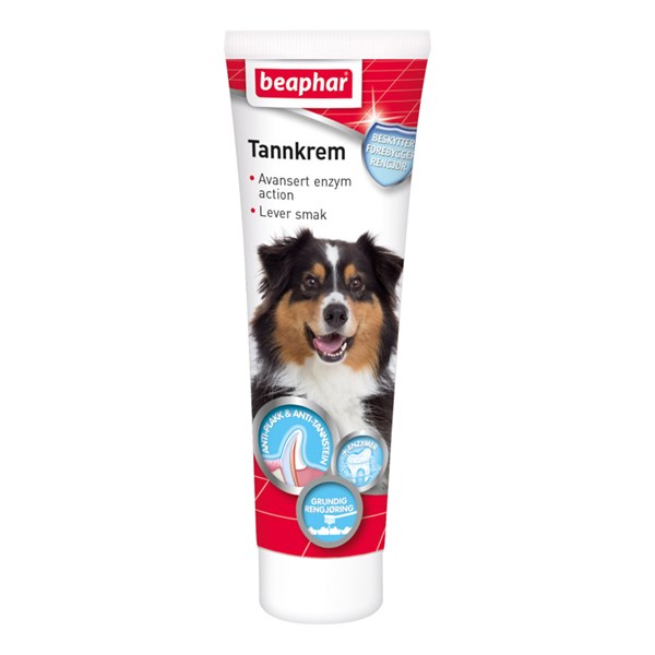 Beaphar Tandkräm med leversmak 100g