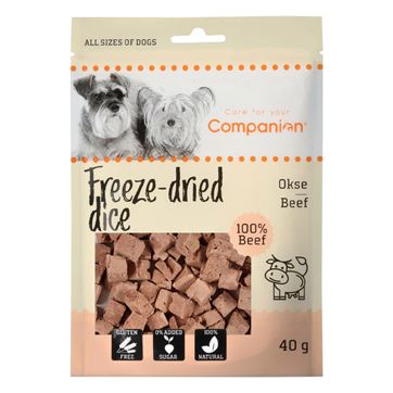Companion Frystorkade kuber av biff 40g