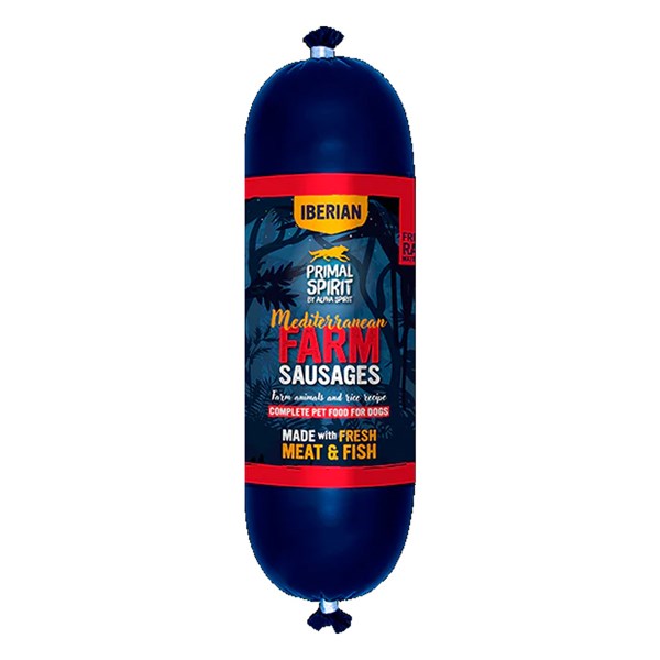 Primal Spirit Sausage Mediterranean Farm 1kg
