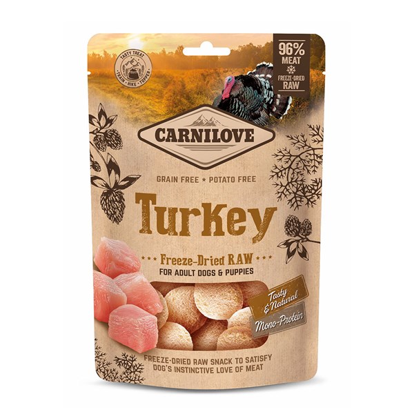 Carnilove Freeze-Dried Snacks Turkey 60g