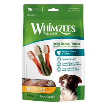 Whimzees Tandborste M 12 st