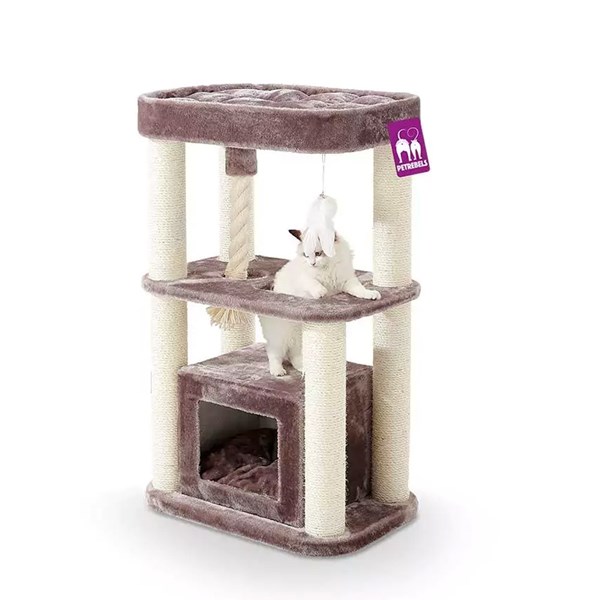Pet Rebels Klösmöbel Villa 100 brun