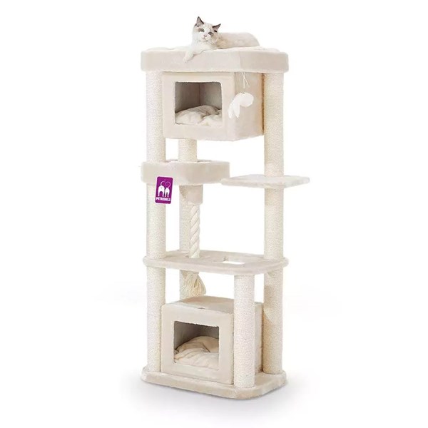 Pet Rebels Klösmöbel Villa 150 ljus beige