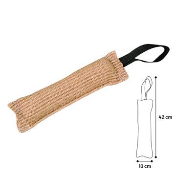 Flamingo Kamprulle med handtag sisal S