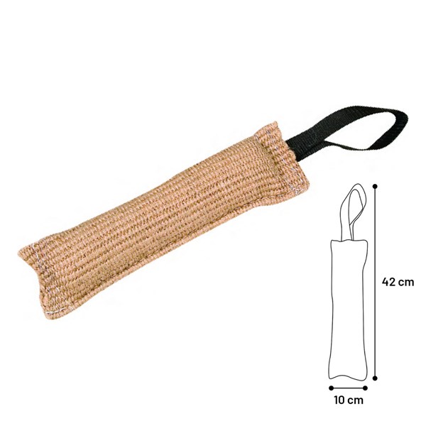Flamingo Kamprulle med handtag sisal S