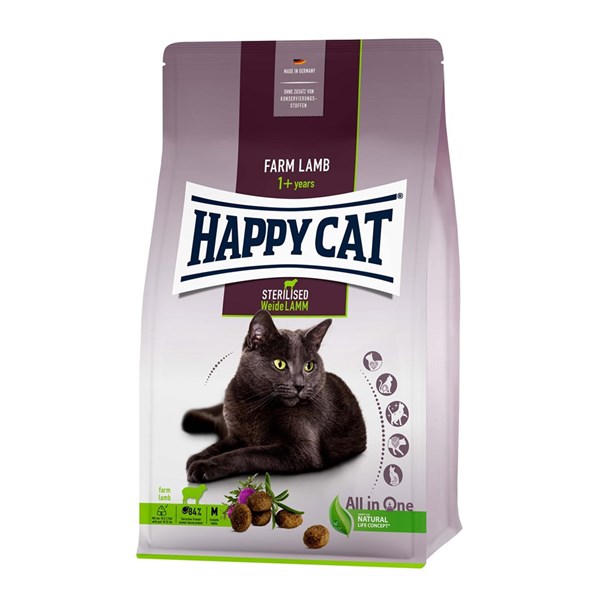 Happy Cat Adult sterilised lamm 4kg