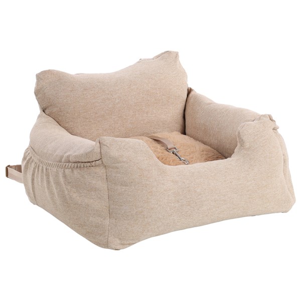 Flamingo Bädd för bilsäte Megan beige 55x50x30cm