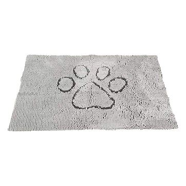 Dog Gone smart Dirty Dog matta silver grå 60x40cm