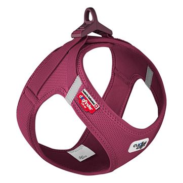 Curli Hundsele Curli Mesh, Vinröd 3XS, Bröstomfång: 27-30cm