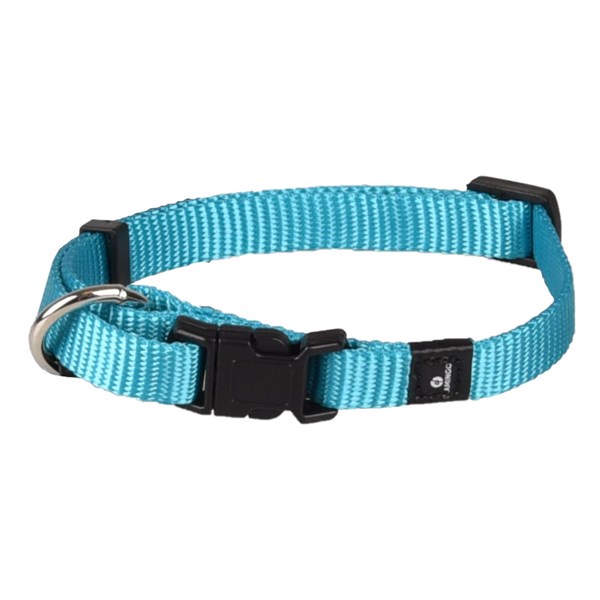 Flamingo Hundhalsband Ziggi turkos XS 20-35cm 10mm