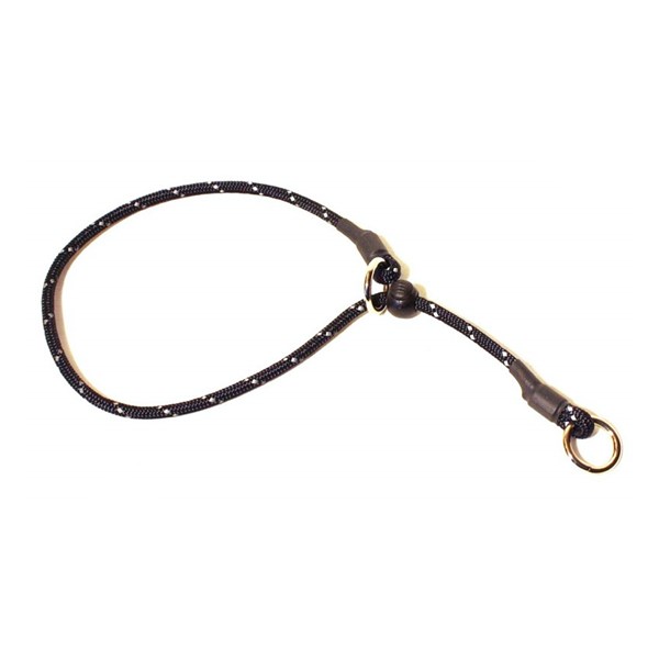 Alac Hundhalsband dressyrstryp svart 50cm