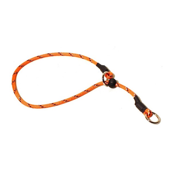Alac Hundhalsband dressyrstryp orange 65cm