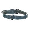 Flamingo Hundhalsband Denver läder blå L 42-52cm 25mm