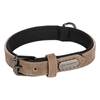 Flamingo Hundhalsband Delu brun 38-48cm x 25mm