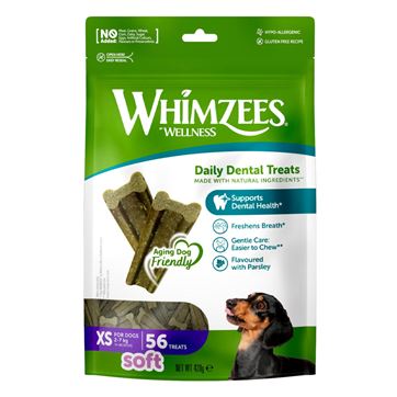 Whimzees Soft Value bags XS, 56 st/420 g