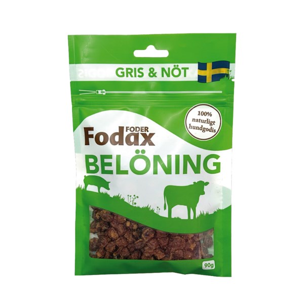 Fodax Belöning Gris-Nöt 90g