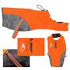 Flamingo Reflextäcke Fizz orange/grå 41cm