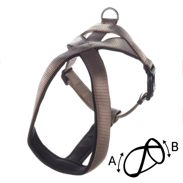 Flamingo Sele Cross Abbi gråbeige S