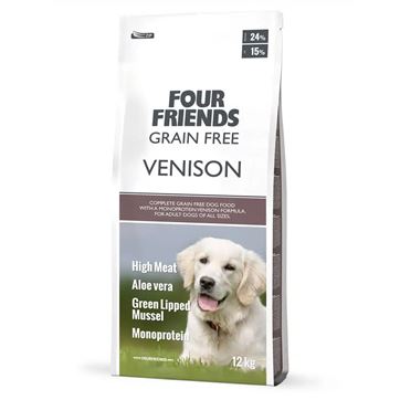 FourFriends hund Grainfree venison 12kg