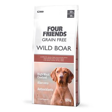 FourFriends hund Grainfree wildboar 12kg