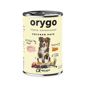 Orygo Paté Adult Chicken/Carrots 400g