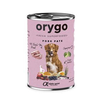 Orygo Paté Adult Pork/Broccoli 400g