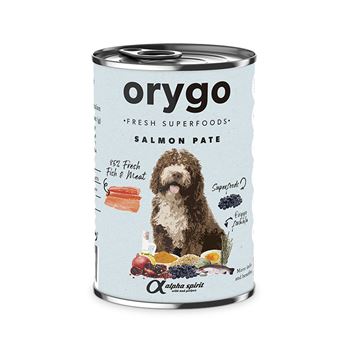 Orygo Paté Adult Salmon/Blueberries 400g
