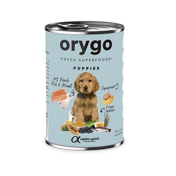 Orygo Paté Puppies Salmon/Sweet Potato 400g