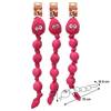 Flamingo Mjukisorm med tennisbollar Snala rosa 70cm